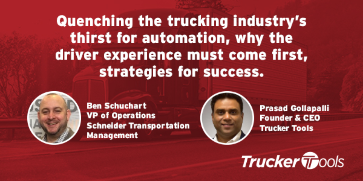 Quenching the Trucking Industry’s Thirst for Automation, Why Driver Experience Must Come First, Strategies for Success