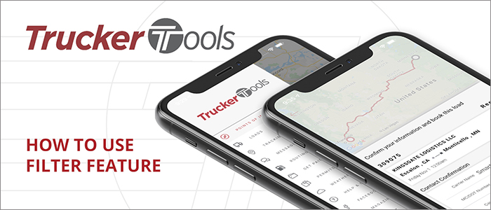 How to Filter Features in the new Trucker Tools driver app