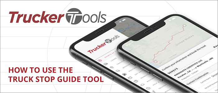 How to use the Truck Stop Guide in Trucker Tools’ New App