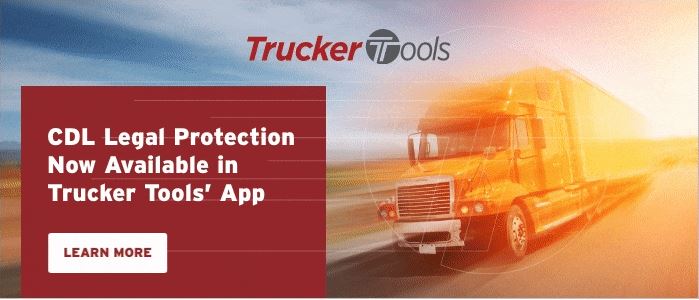 New CDL Legal Protection Feature Now Available in Trucker Tools’ Driver App
