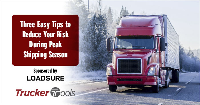 Three Easy Tips to Reduce Your Risk During Peak Shipping Season