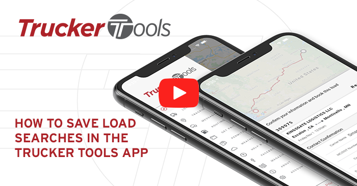 How to Save Searches in the Trucker Tools Driver App