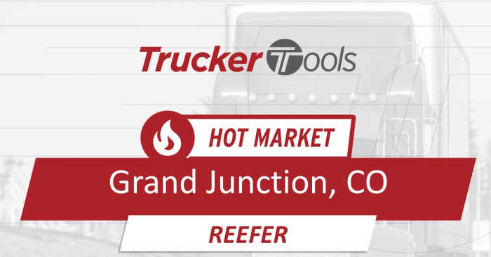 Jacksonville, San Francisco, Wilmington and Grand Junction Hot Markets for Truckers in the Next Five to Seven Days