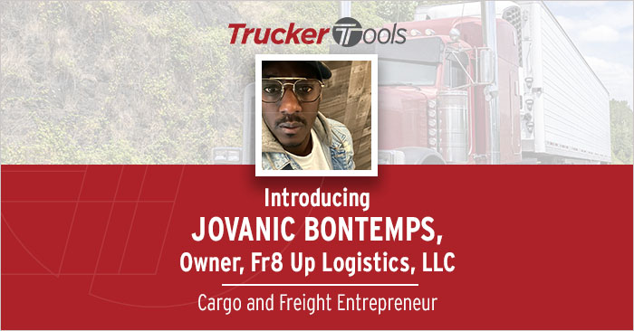 Celebrating Diversity: Jovanic Bontemps, Owner of Trucking Company FR8UP Logistics
