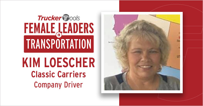 Female Leaders in Transportation: Trucker Kim Loescher