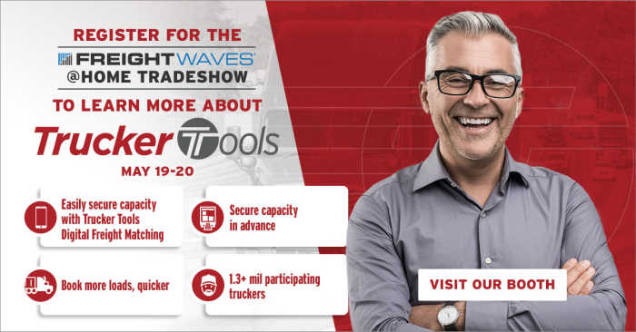 Join Trucker Tools at FreightWaves’ LIVE @HOME Virtual Event May 19-20