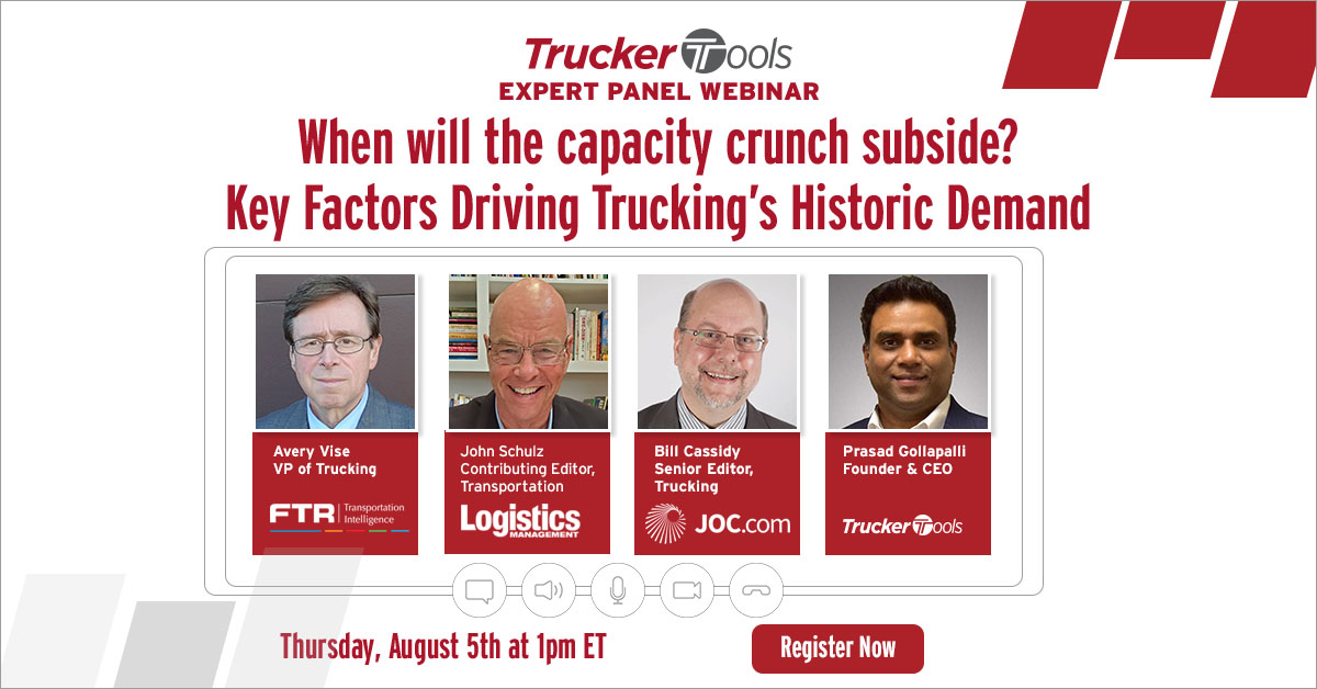 When will the capacity crunch subside? Key Factors Driving Trucking’s Historic Demand