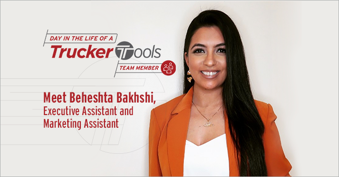 Meet Beheshta Bakhshi, Executive Assistant and Marketing Assistant at Trucker Tools
