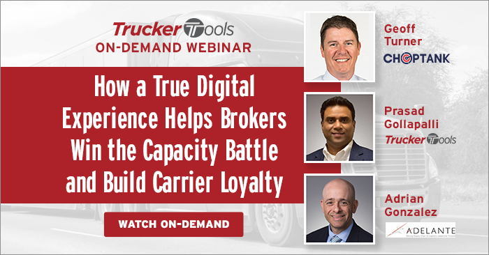 How a True Digital Experience Helps Brokers Win the Capacity Battle and Build Carrier Loyalty